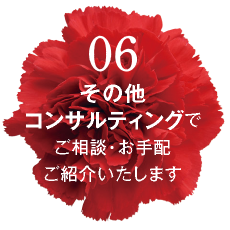 06 その他コンサルティングでご相談・お手配ご紹介いたします